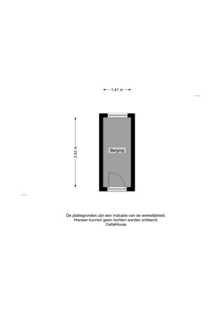 Floorplan - Sportlaan 300, 3135 GZ Vlaardingen